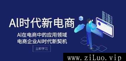 《Al在电商中的应用领域》电商企业AI时代新机会视频学习资料在线看[MP4/747.1MB]百度云网盘下载，已做压缩处理，百度网盘下载后解压使用，文件大小747.1MB，目录见下文。